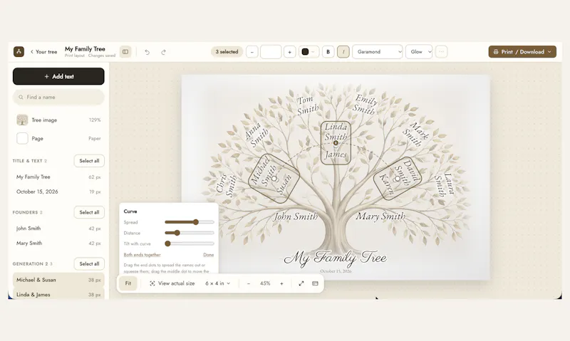 KinPrint screenshot 3