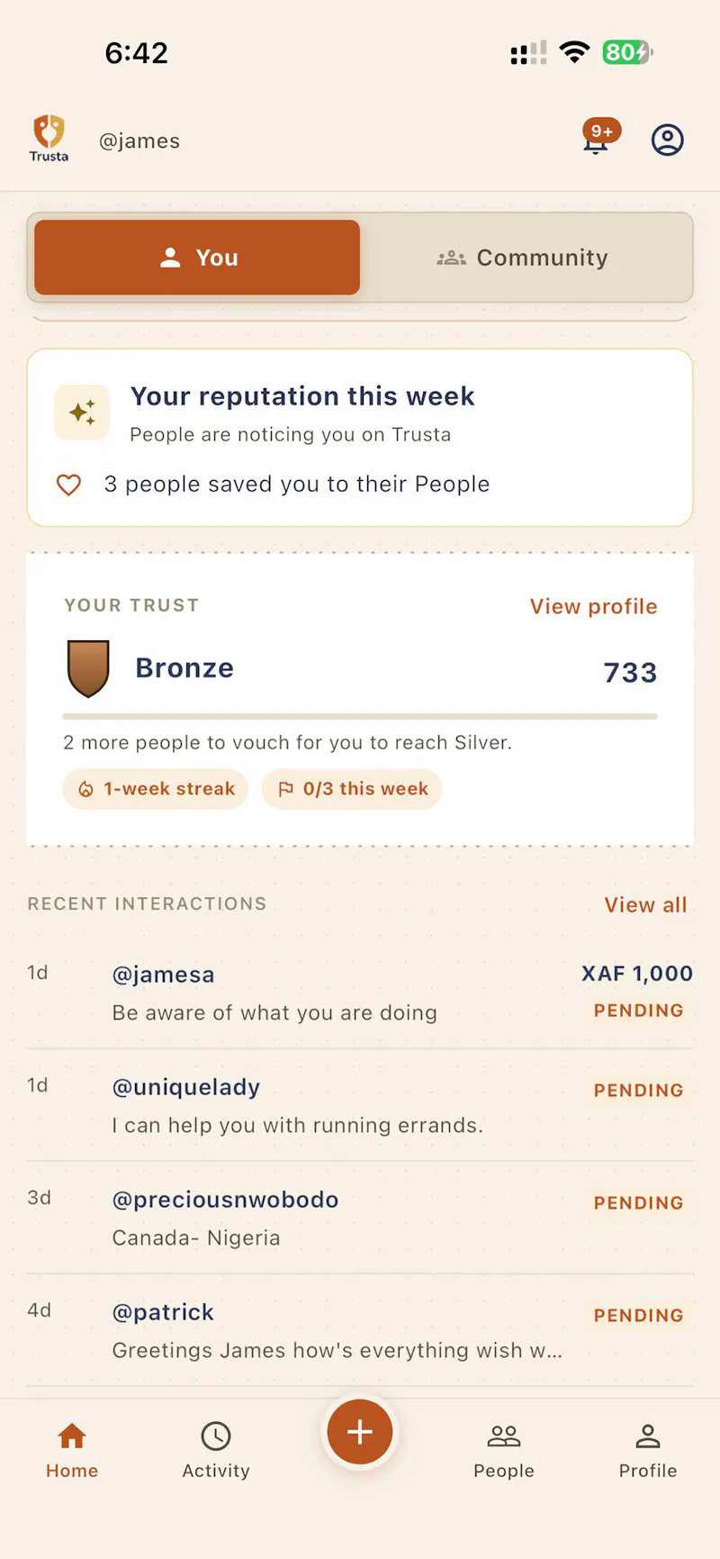 Trusta screenshot 4