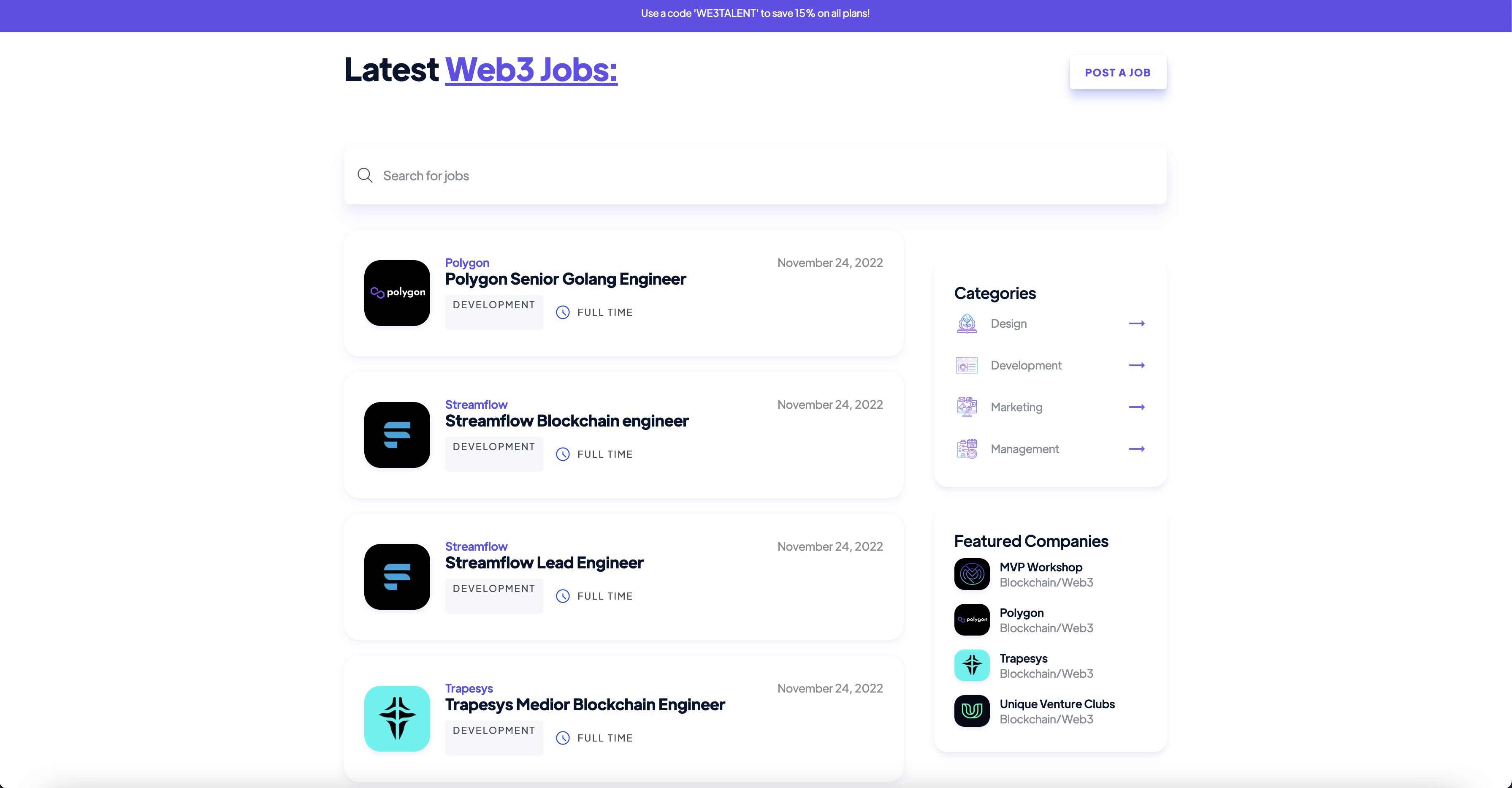 We3: Home of Web3 Reclutamiento media 2