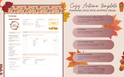 Cozy Autumn Template media 1