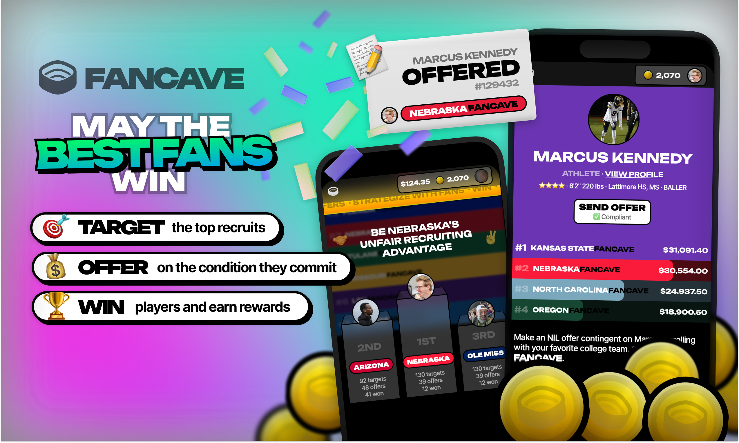 startuptile FanCave-The recruitment marketplace for college sports.