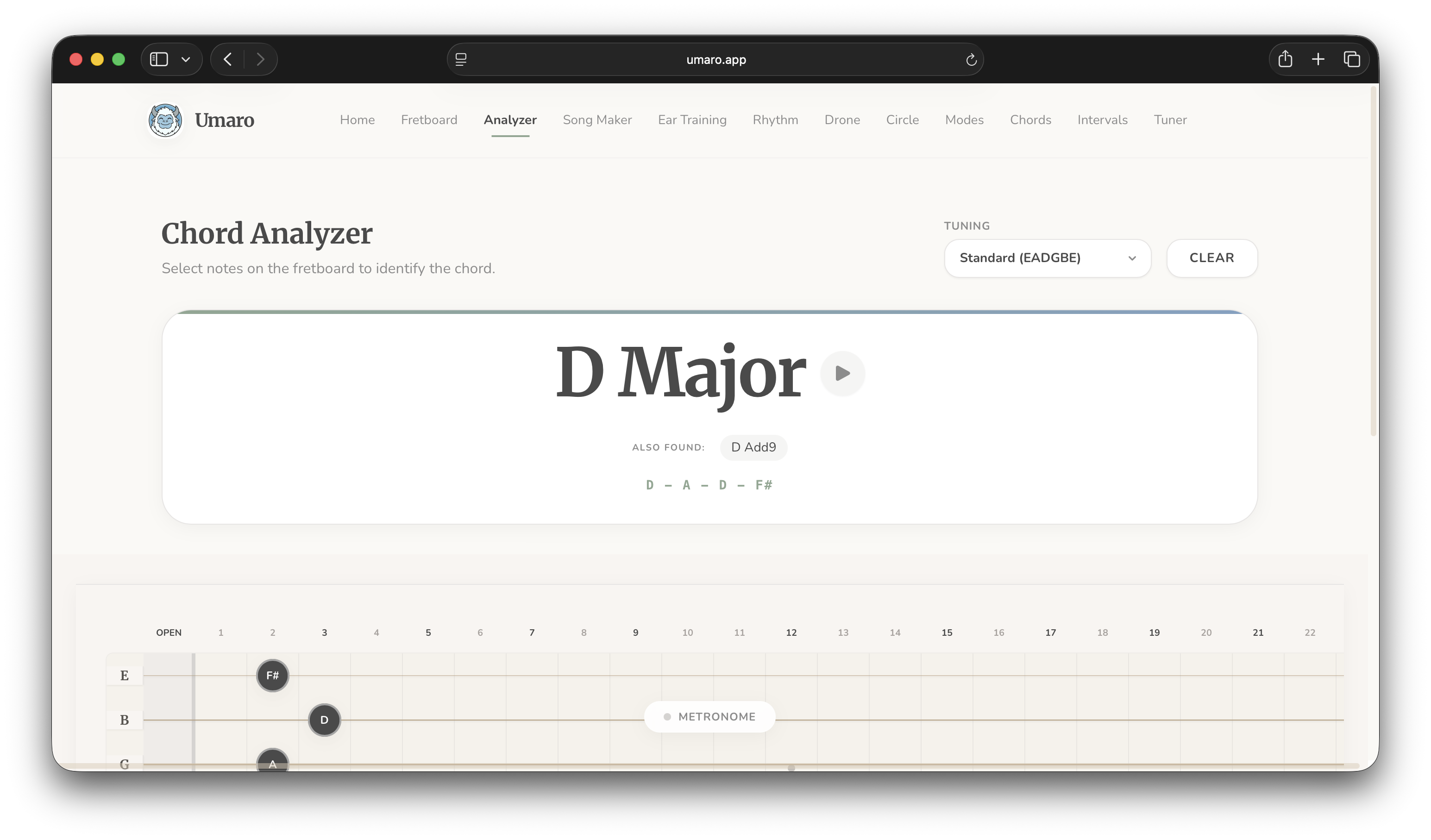 Umaro - Screenshot 5 showing product features and functionality