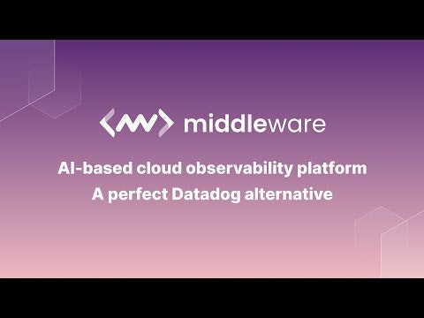 startuptile Middleware-AI-powered cloud observability