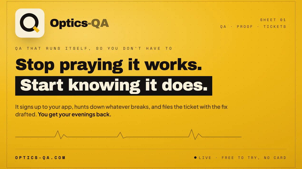 Optics-QA product