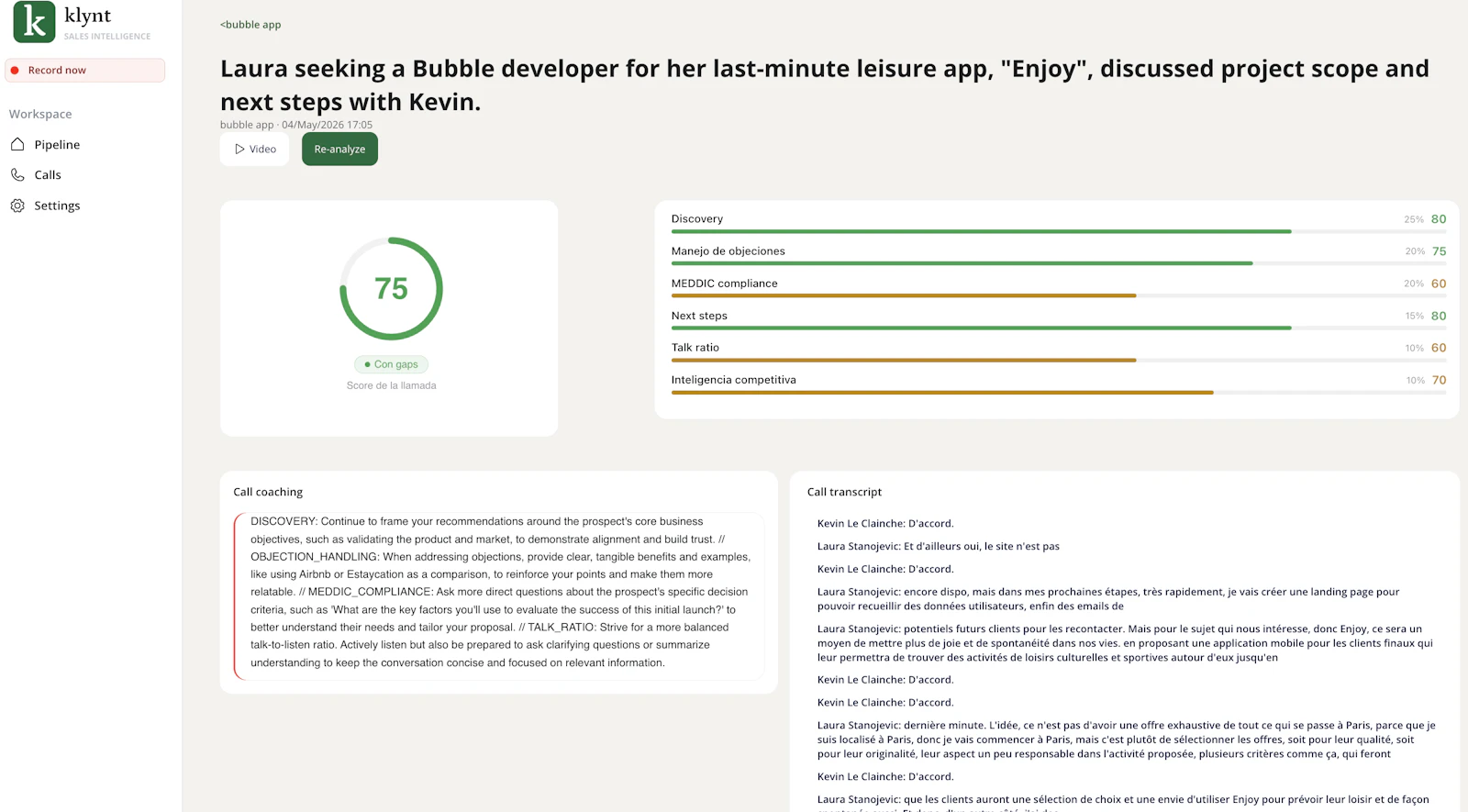 Klynt screenshot 5