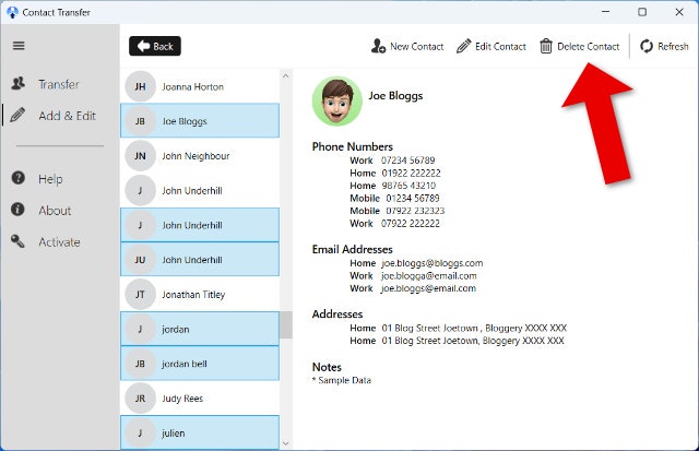 Contact Transfer gallery image
