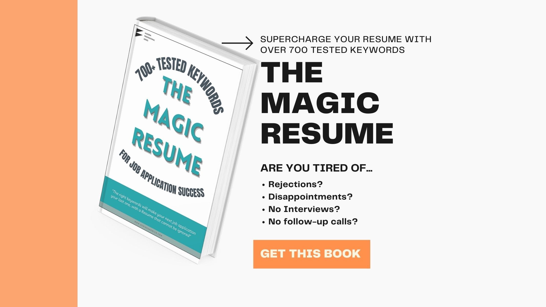 The Magic Resume eBook media 1