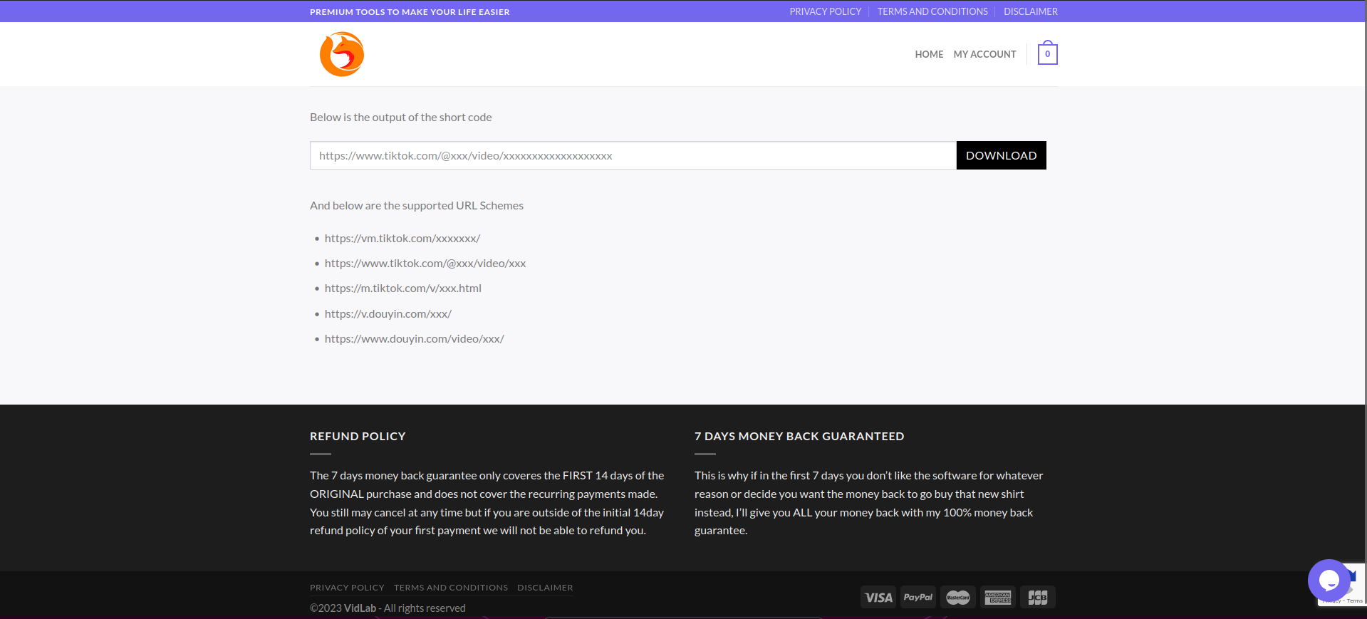 Tiktok Video Downloader untuk WordPress media 2
