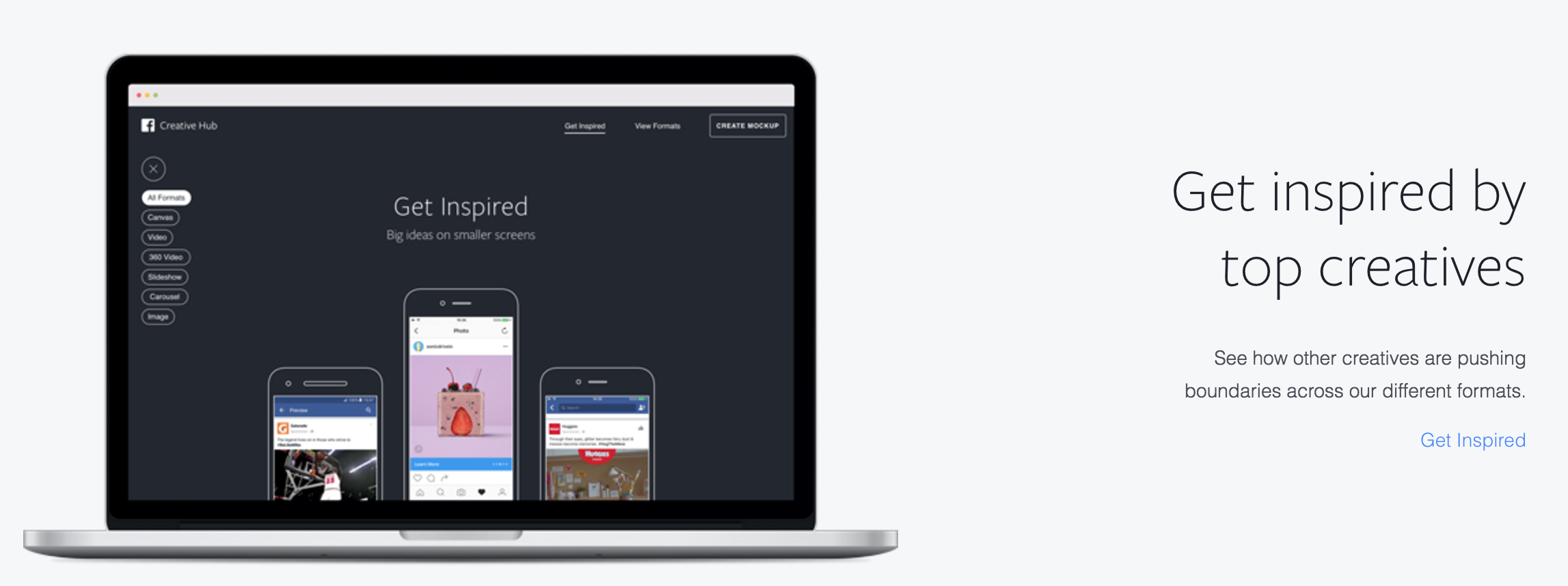 Facebook Creative Hub gallery image