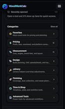 WoodworkCalc gallery image