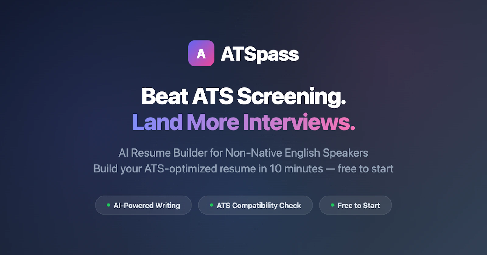ATSPass screenshot 1