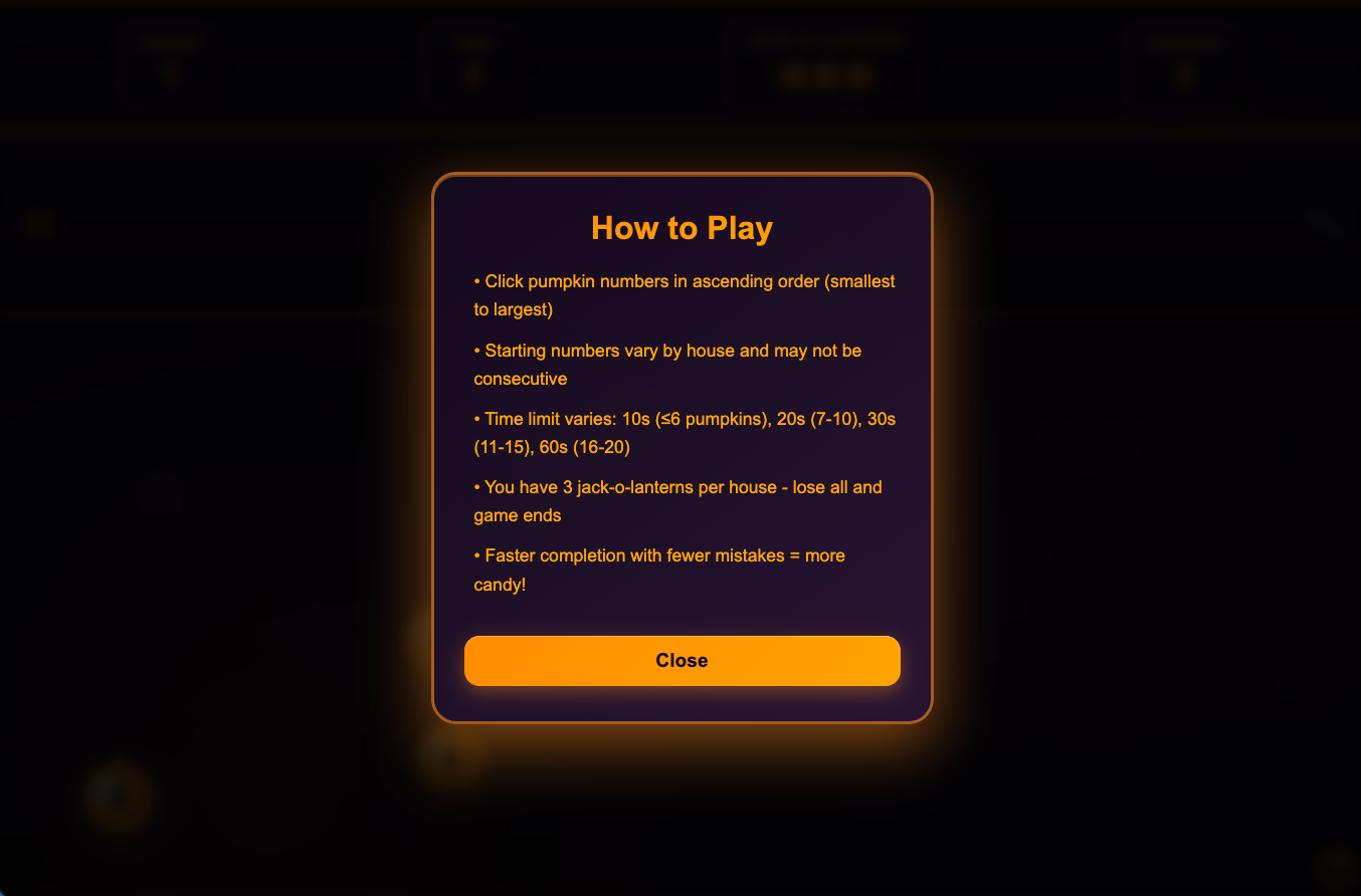 Halloween Candy Rush Game gallery image