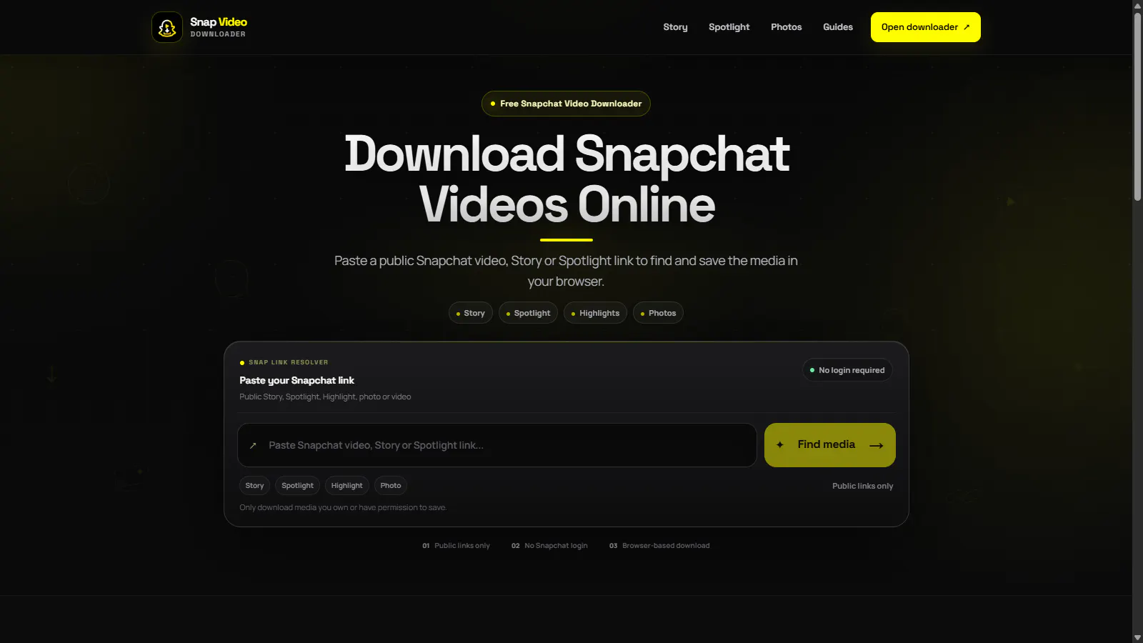 Snap Video Downloader gallery image