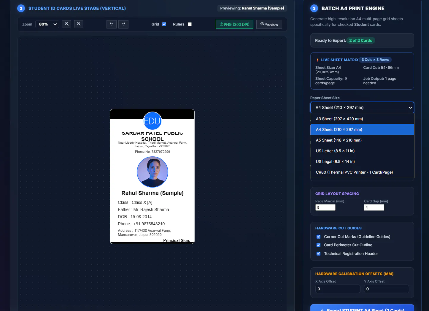 Stratametriq | ID Card Designer Studio screenshot 3