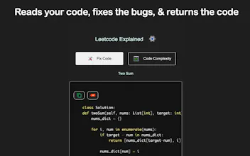 Leetcode Explained Chrome Extension gallery image
