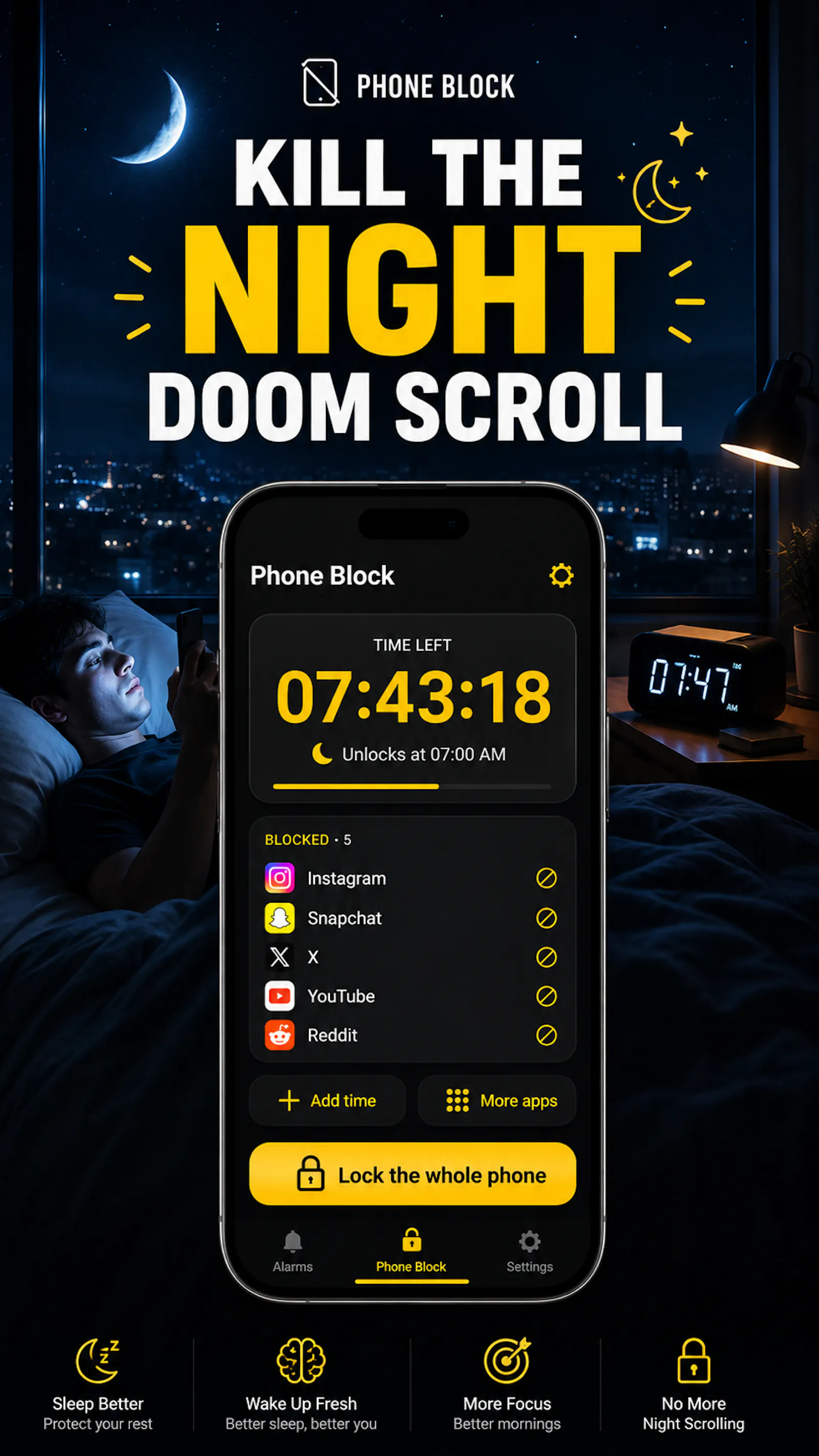 Beyond Alarm —the alarm you can't ignore screenshot 2