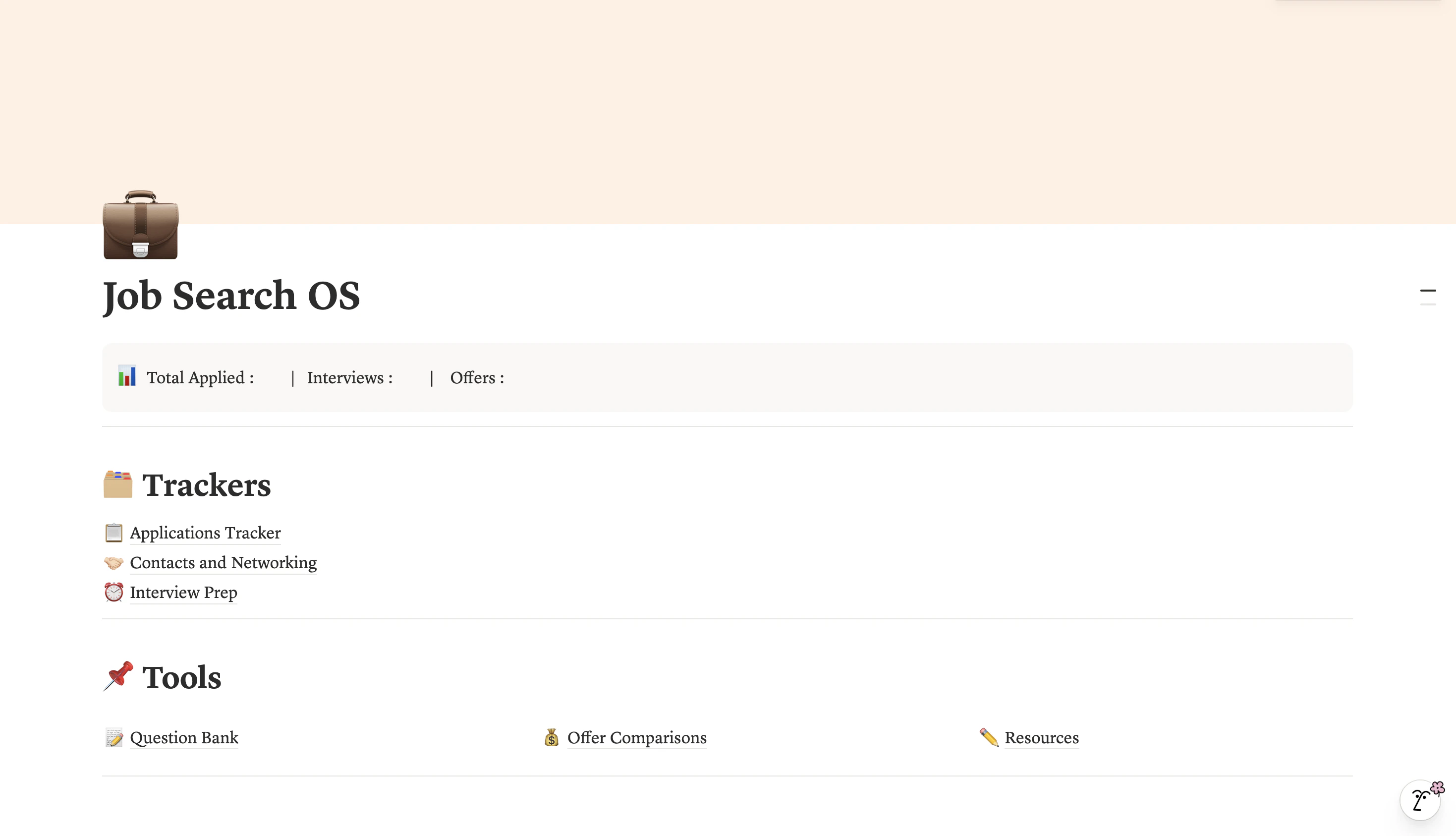 Job Search OS 截图