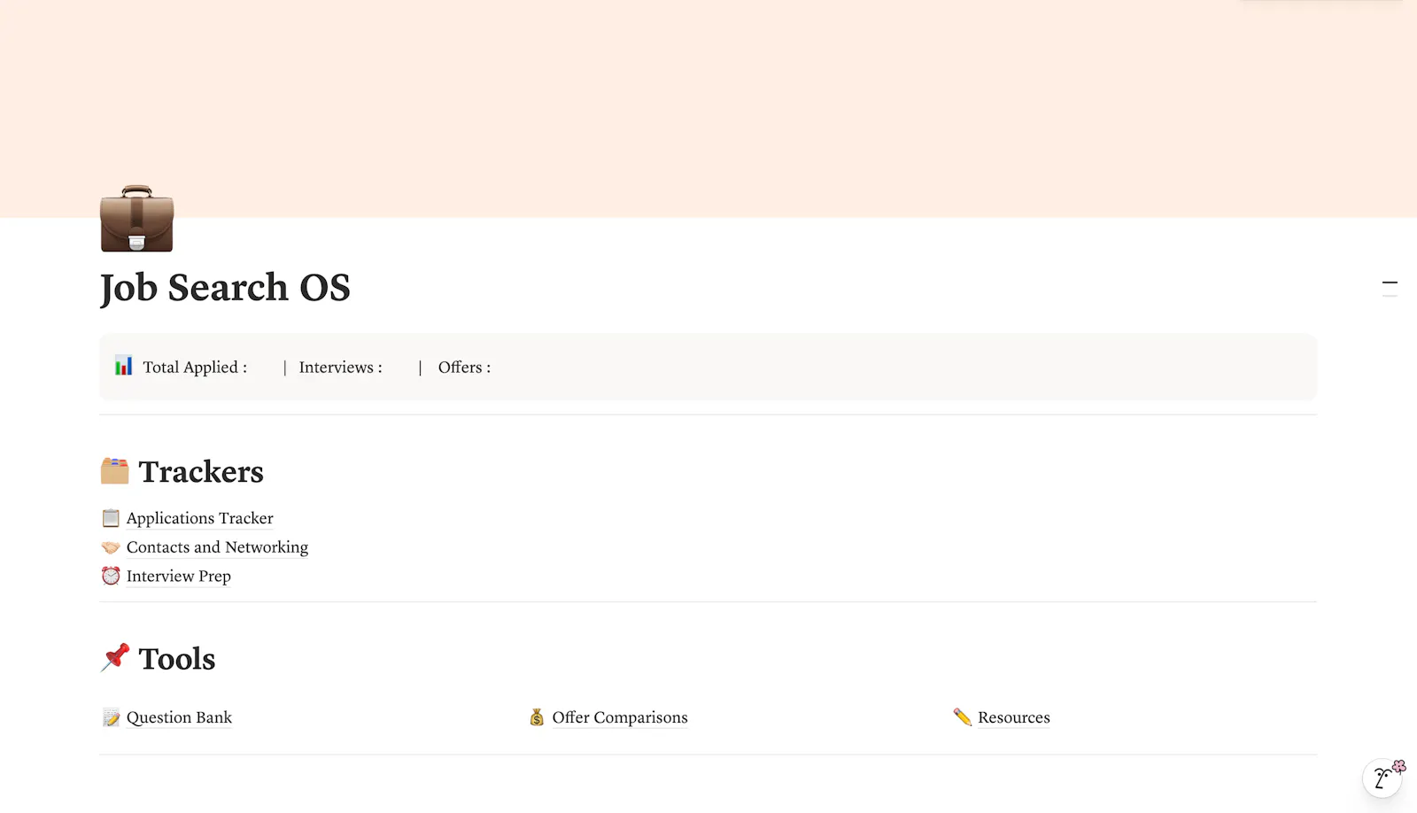 Job Search OS screenshot 1