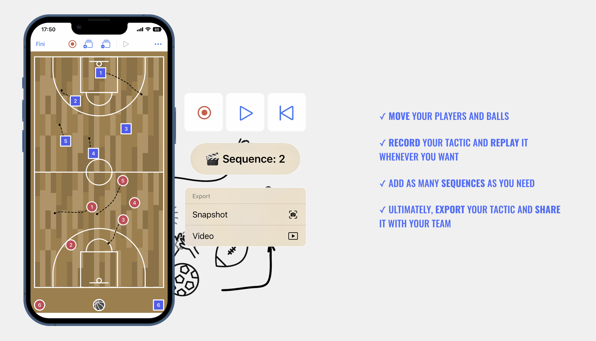 Táctica - El tablero de entrenadores virtuales de su equipo media 3