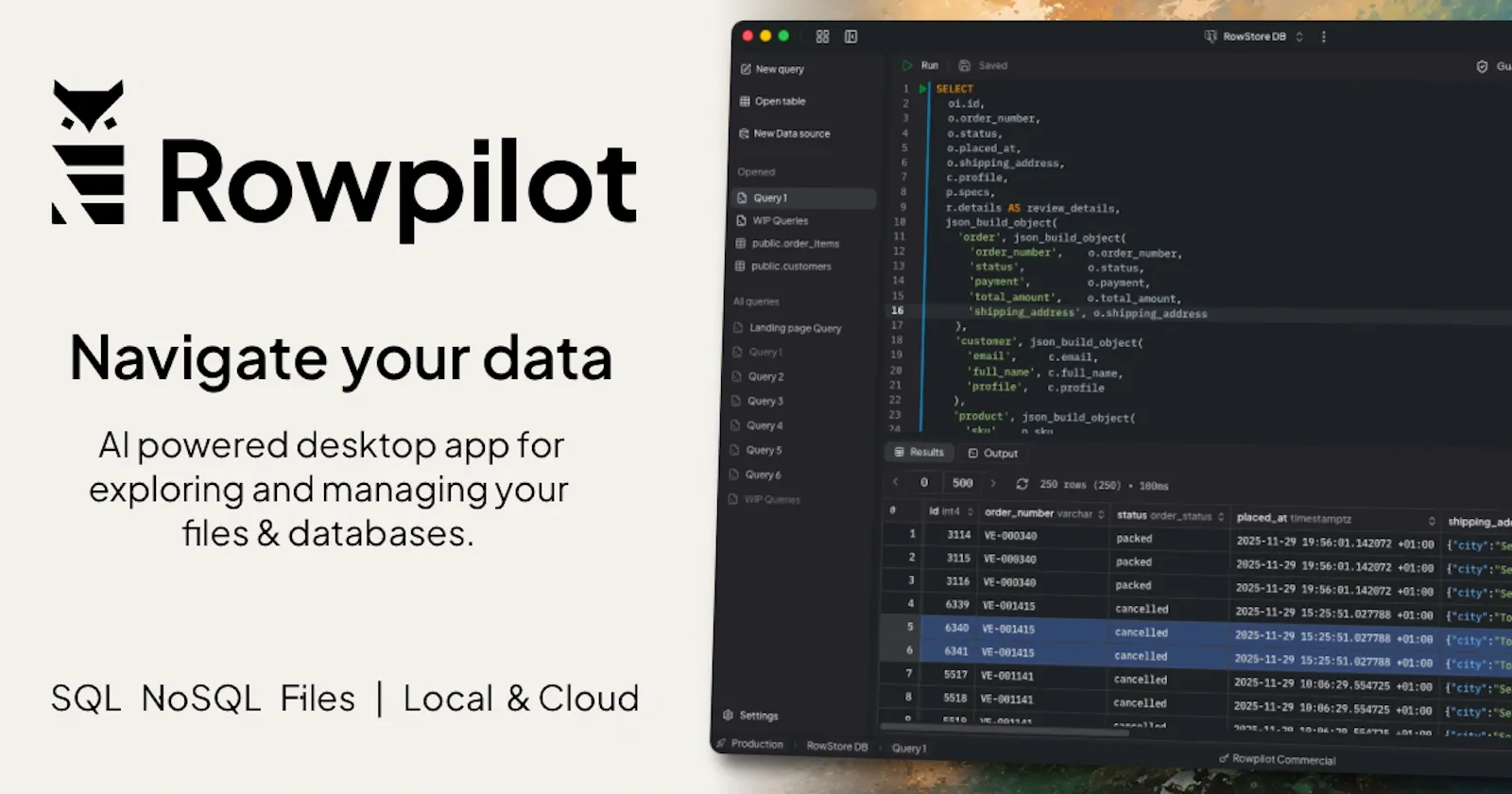 Rowpilot screenshot 1