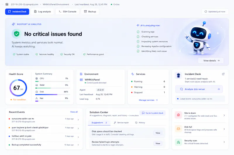 Rooport screenshot 2