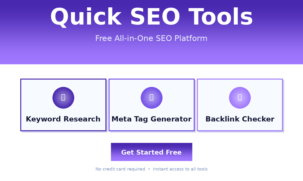 Quick SEO Tools gallery image