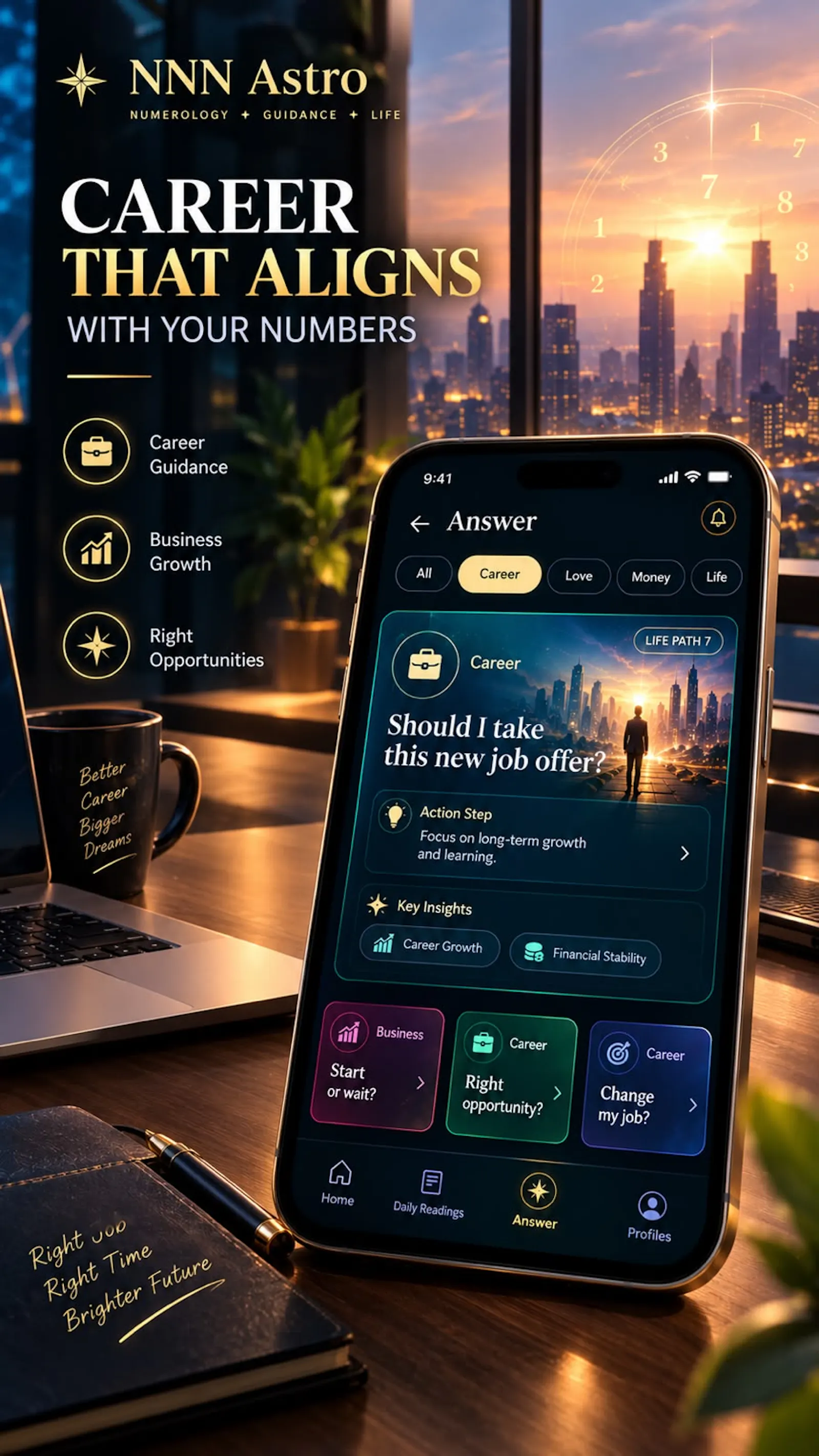 NNN Astro: Free Personalized Numerology screenshot 3