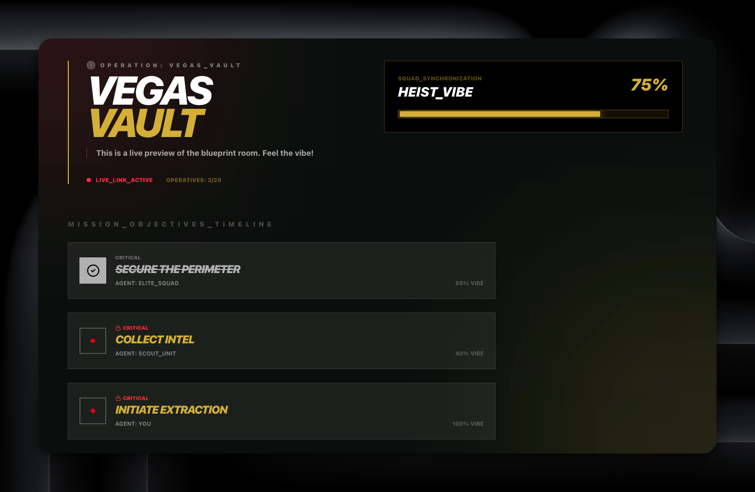 SQUAD IN SYNC gallery image