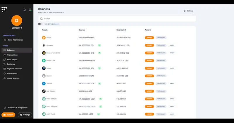 Finassets screenshot 2