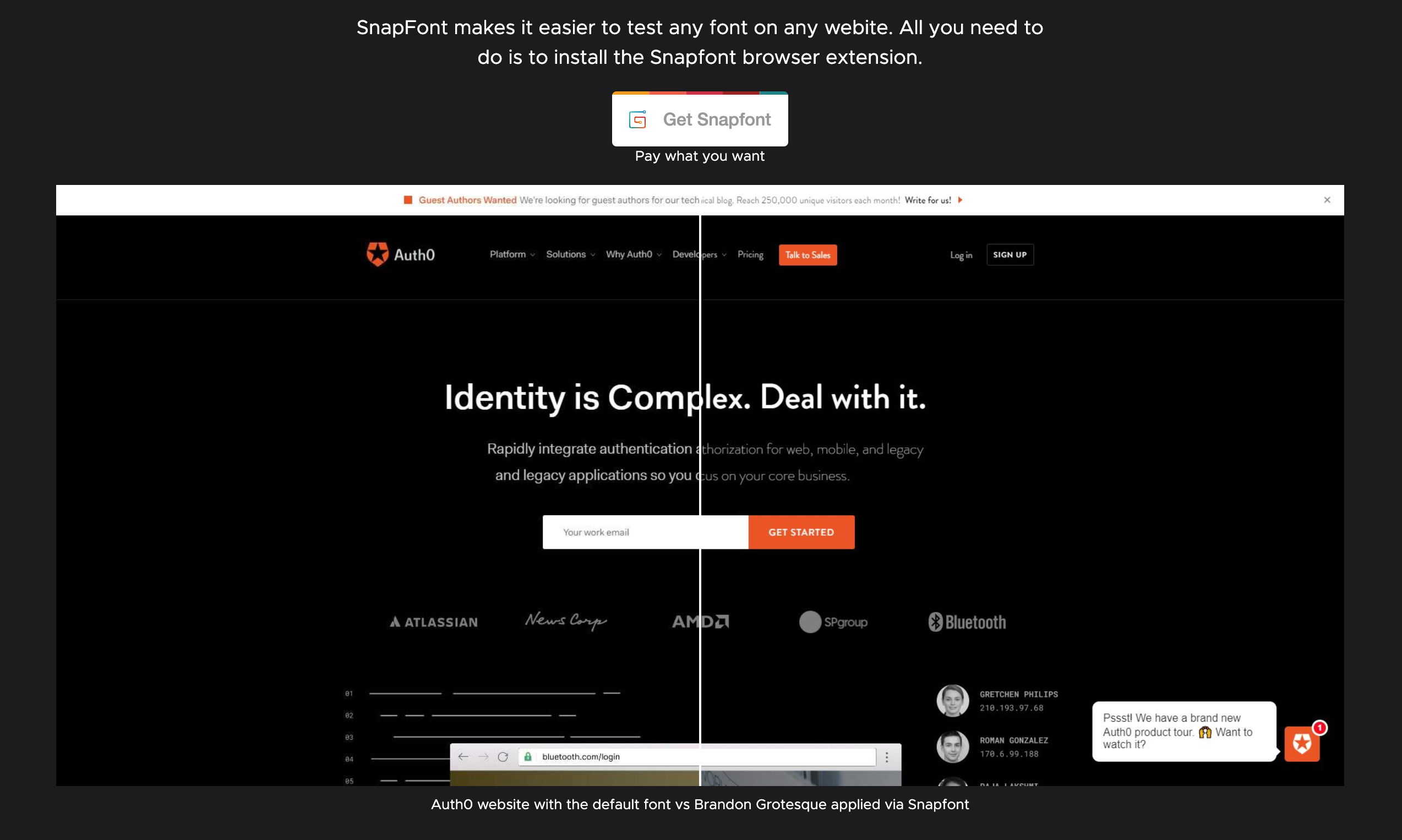 Snapfont gallery image