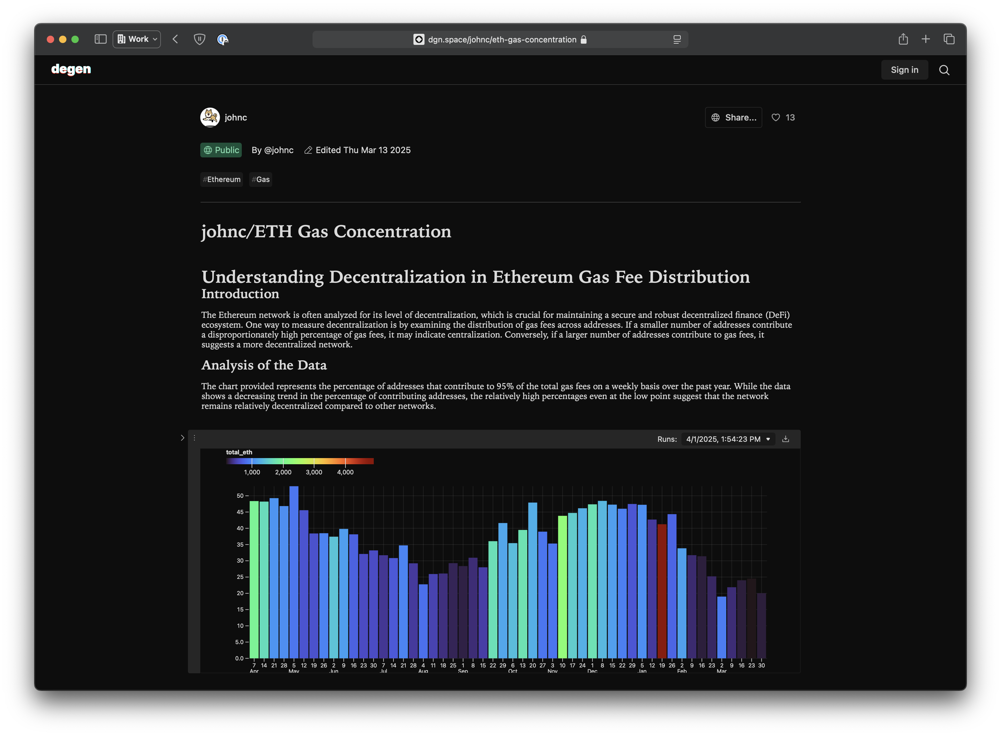 Degen - The first open-source notebook for blockchain analytics media 1