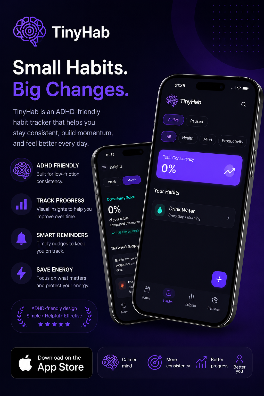 TinyHab: ADHD Habit Tracker gallery image