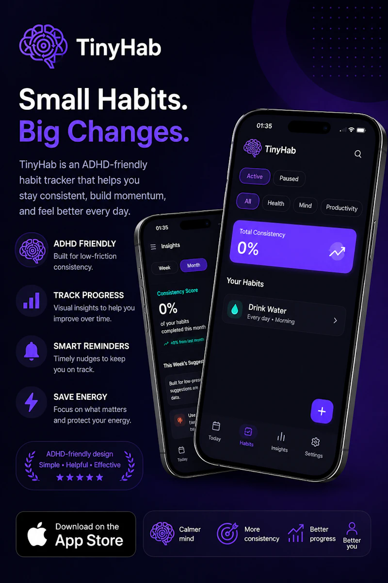 TinyHab: ADHD Habit Tracker screenshot 2