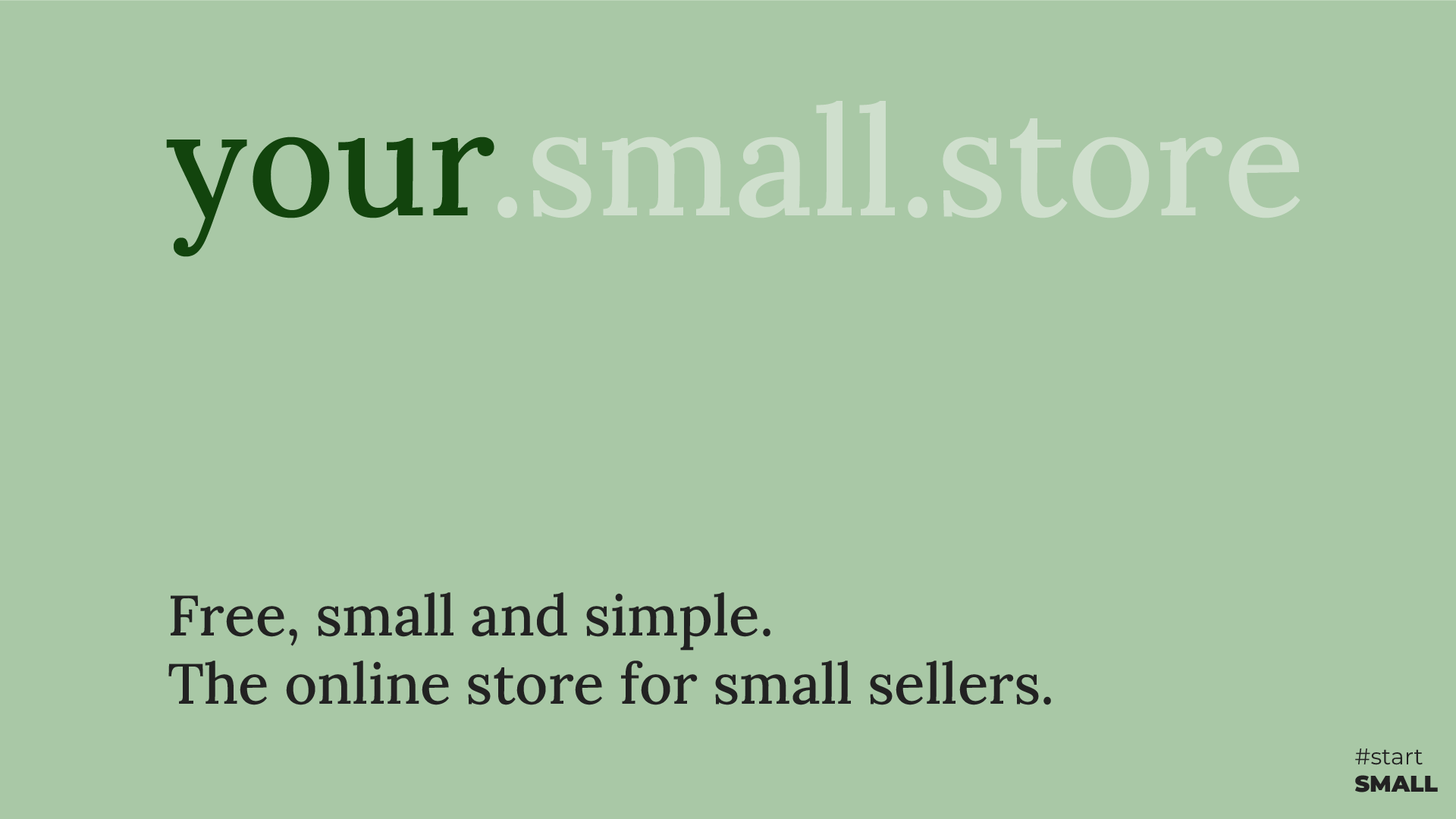 startuptile small.store-E-commerce store for small sellers and creators