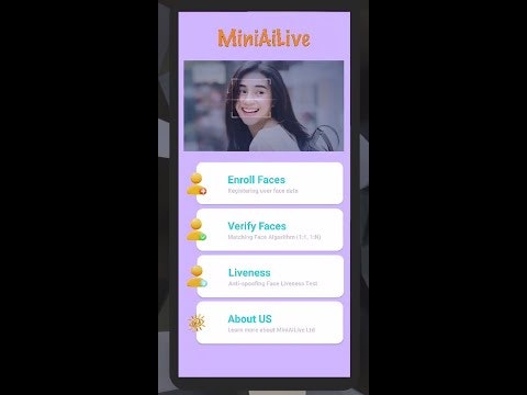 Face Recognition with liveness gallery image