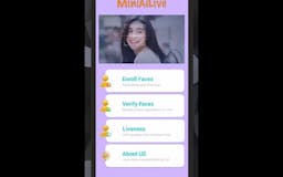 Face Recognition with liveness media 1