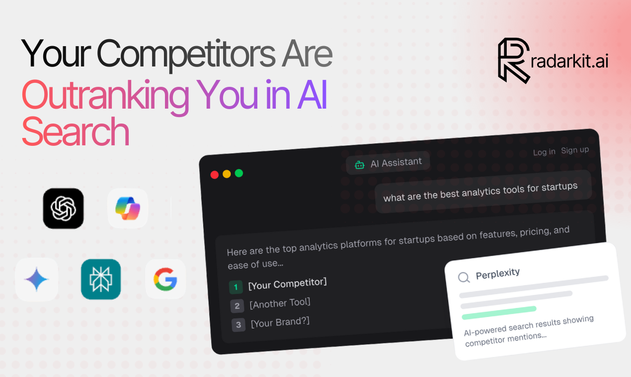 RadarKit AI - Main product screenshot demonstrating key features and user interface