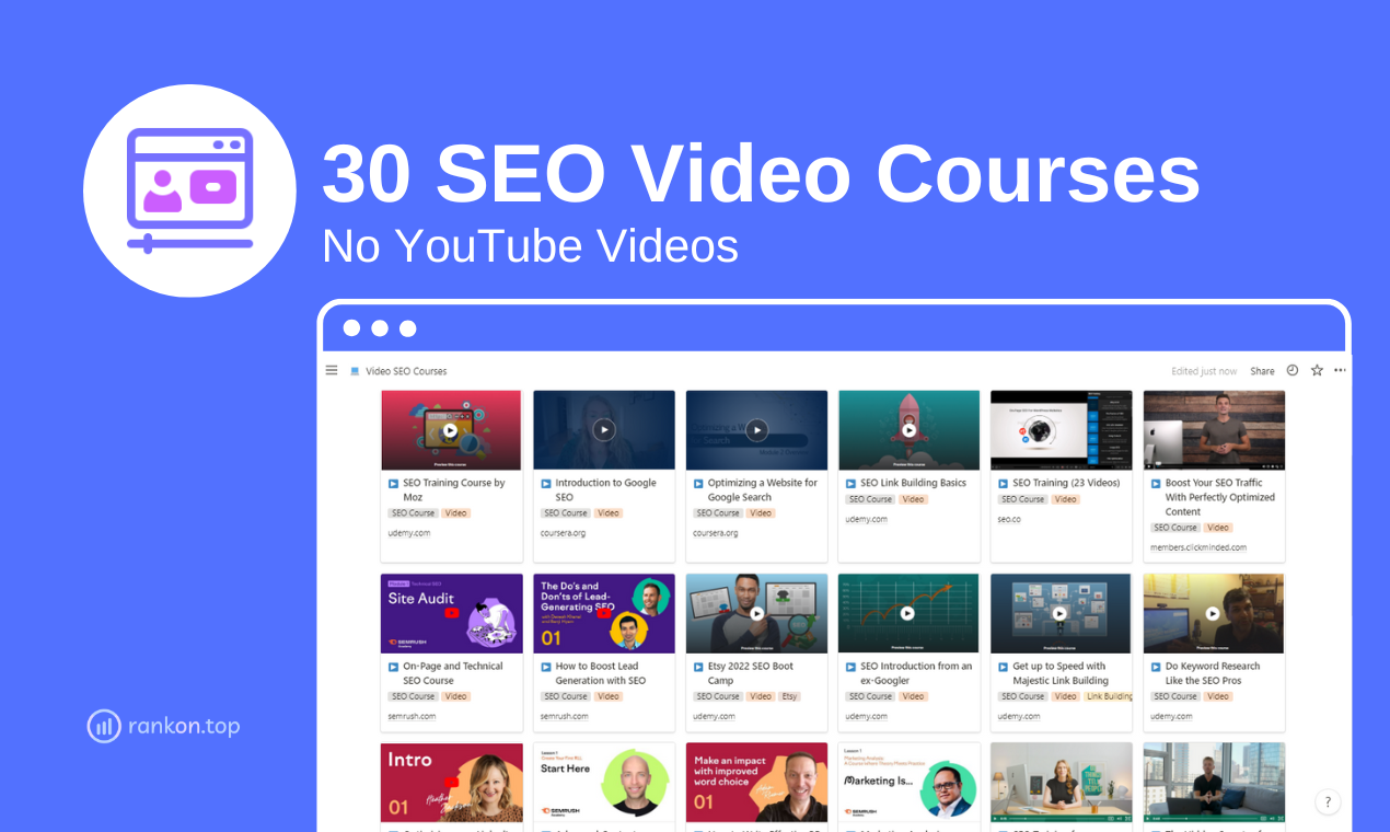 Recursos de SEO de bricolaje - Colección de herramientas de SEO, curso, libros electrónicos, plantillas y más media 9