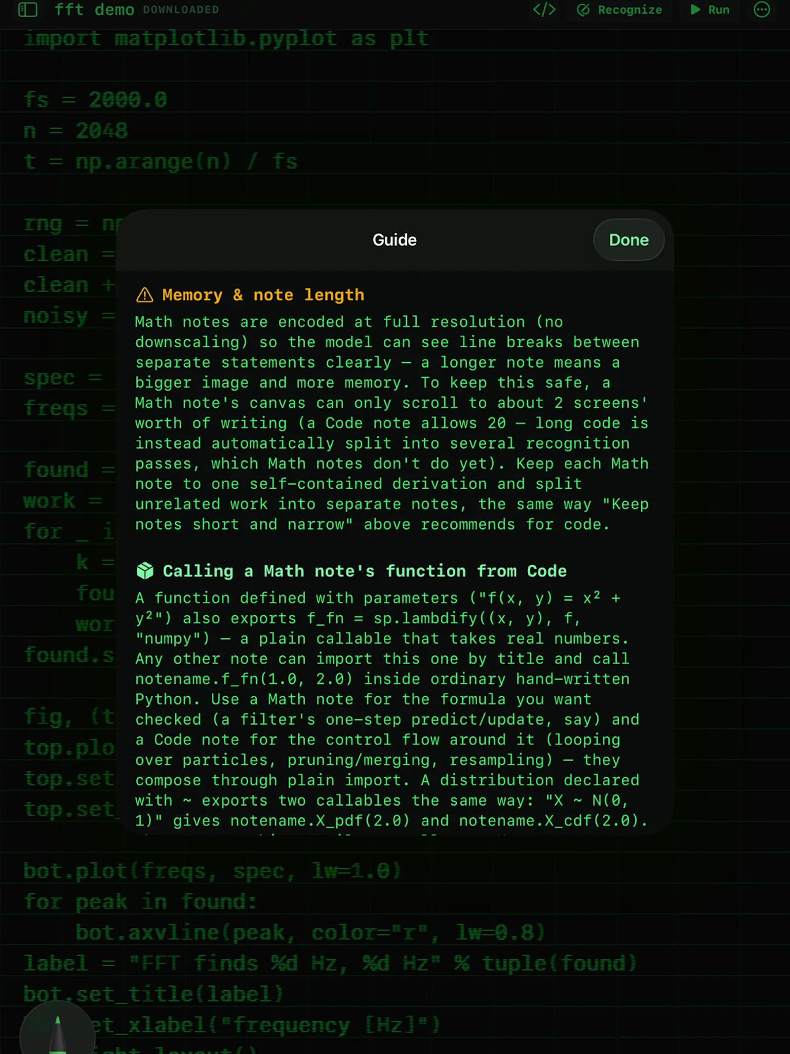 CodeNote Ink: Handwritten IDE screenshot 4
