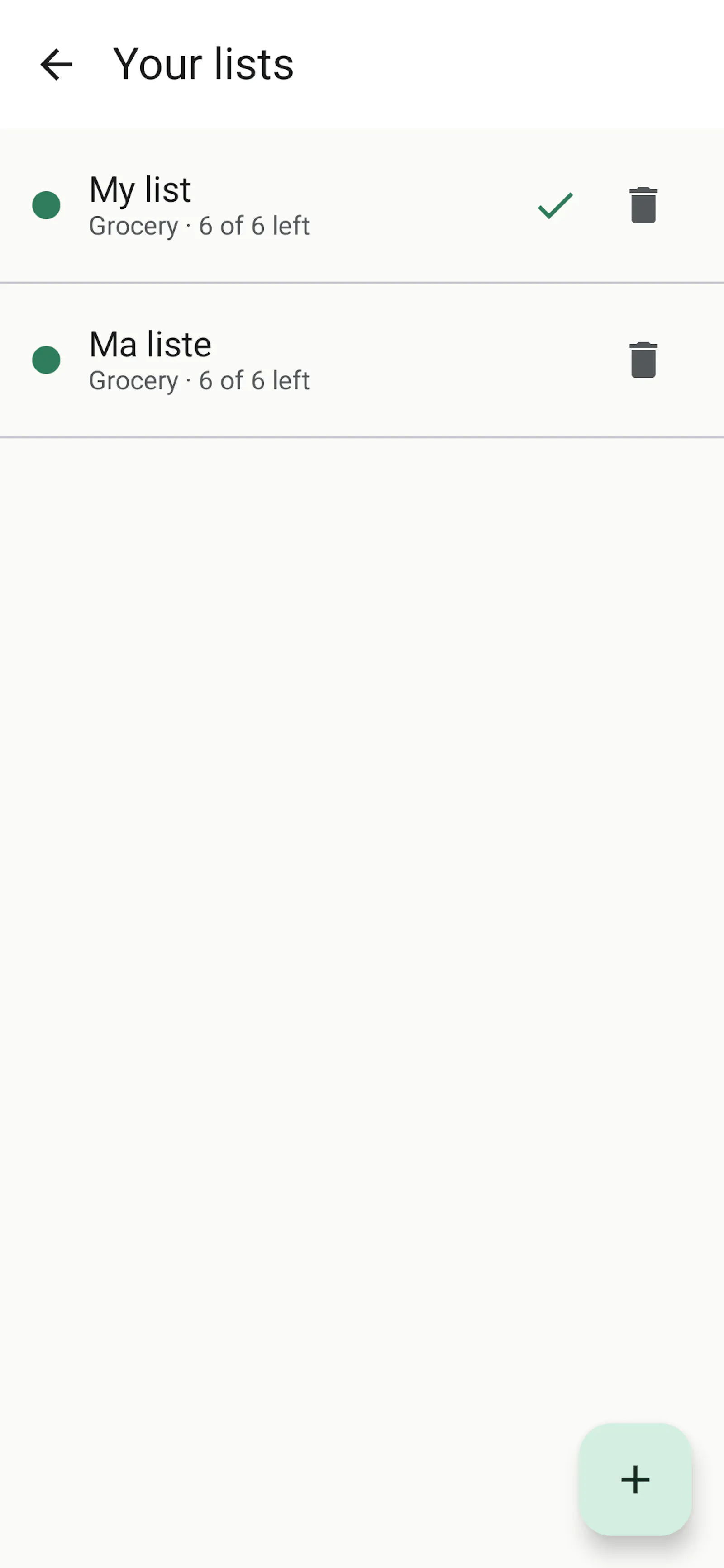 SmartCart — Voice Shopping List screenshot 1
