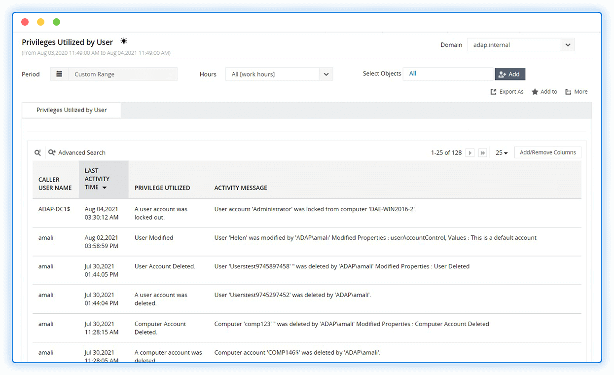 Media ManageEngine Adaudit Plus 5