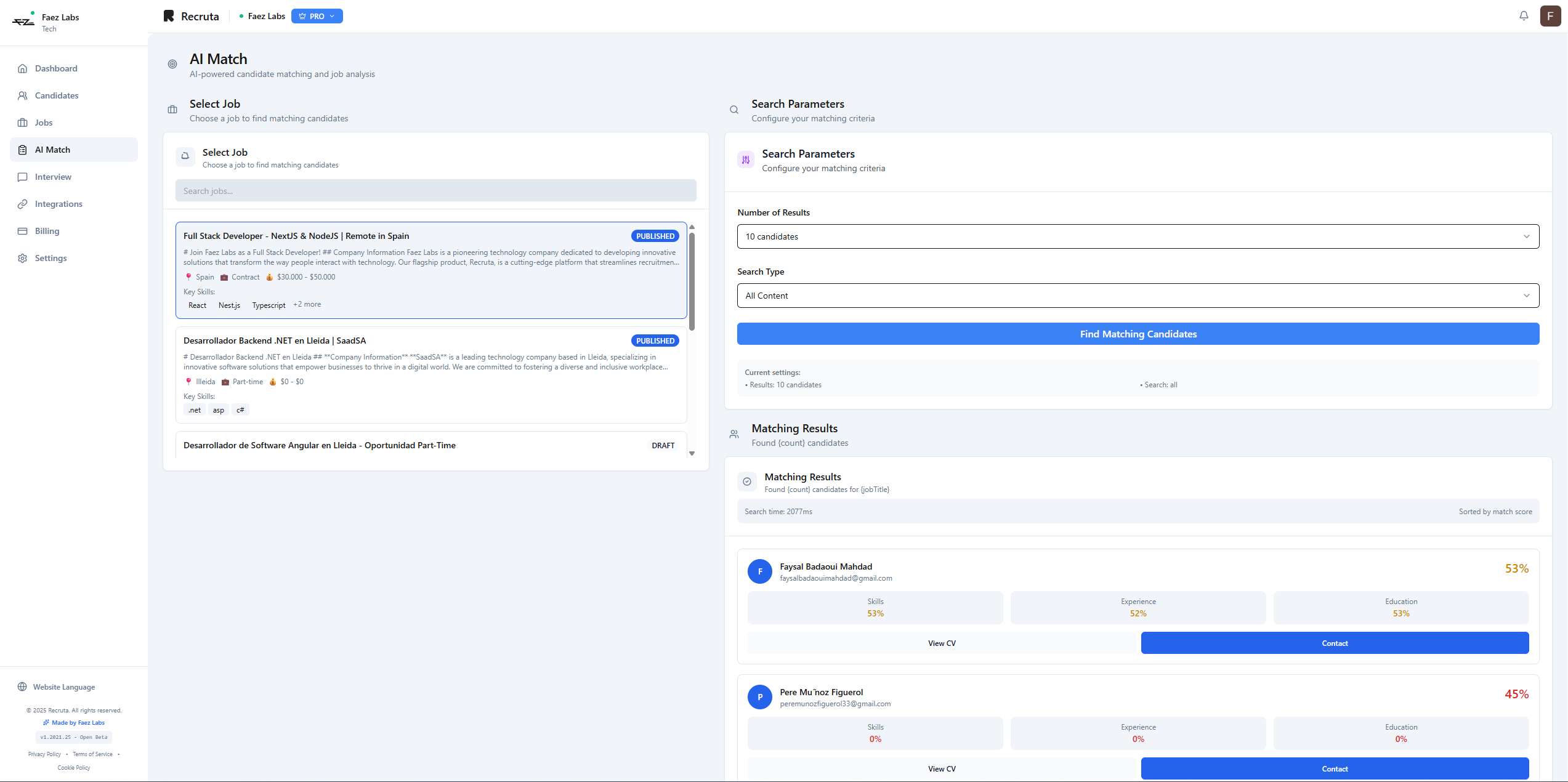 Recruta - Screenshot 5 preview