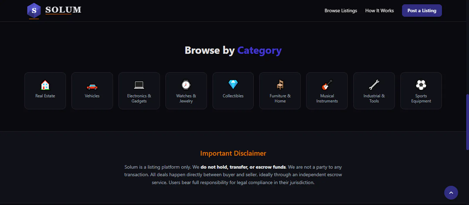 Solum screenshot 2