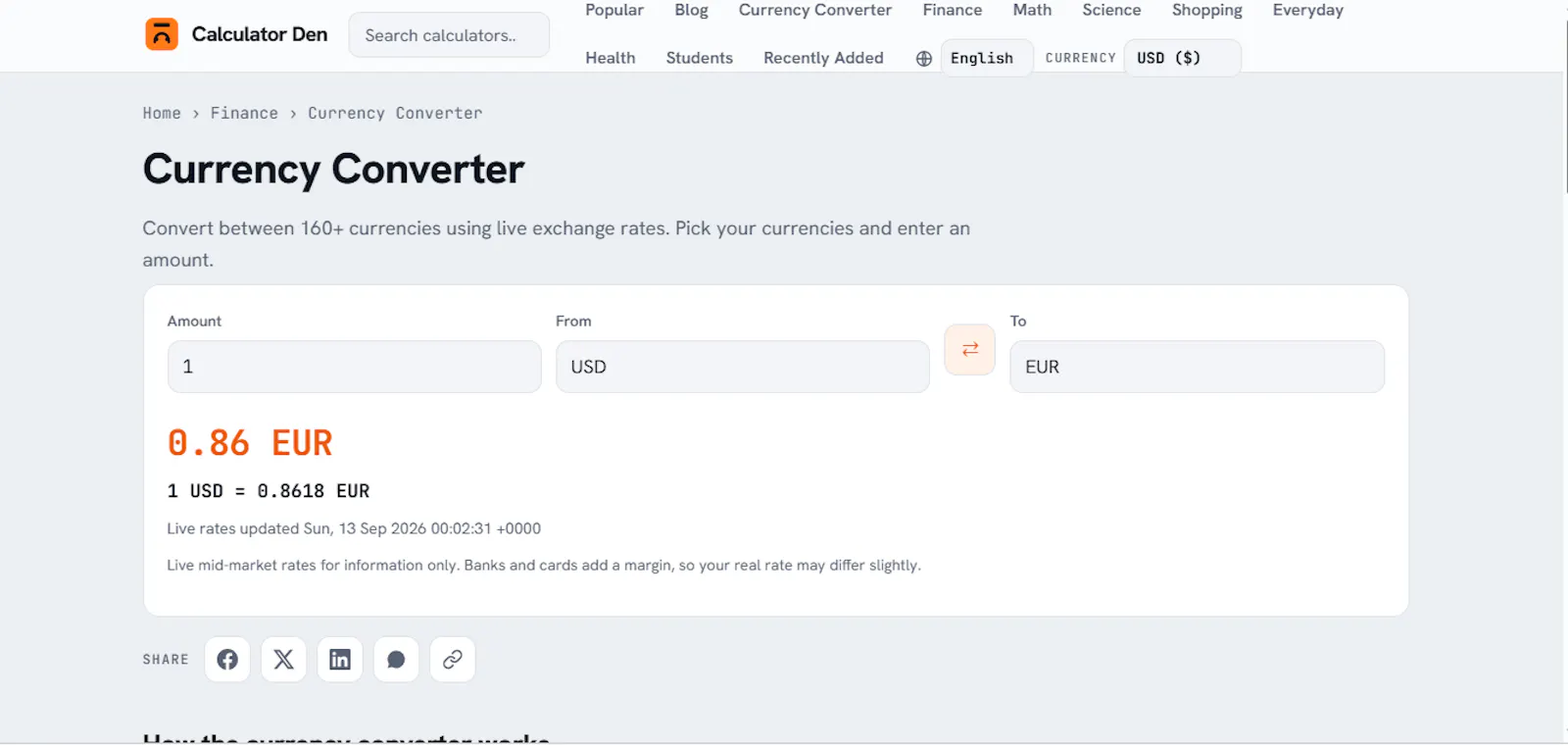 Calculator Den screenshot 3