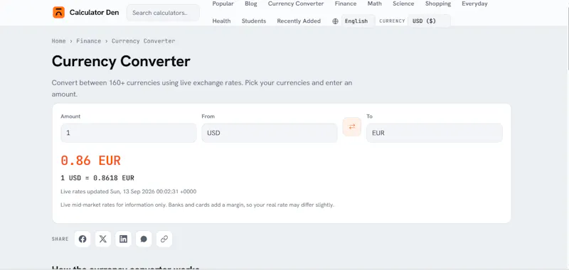 Calculator Den screenshot 3