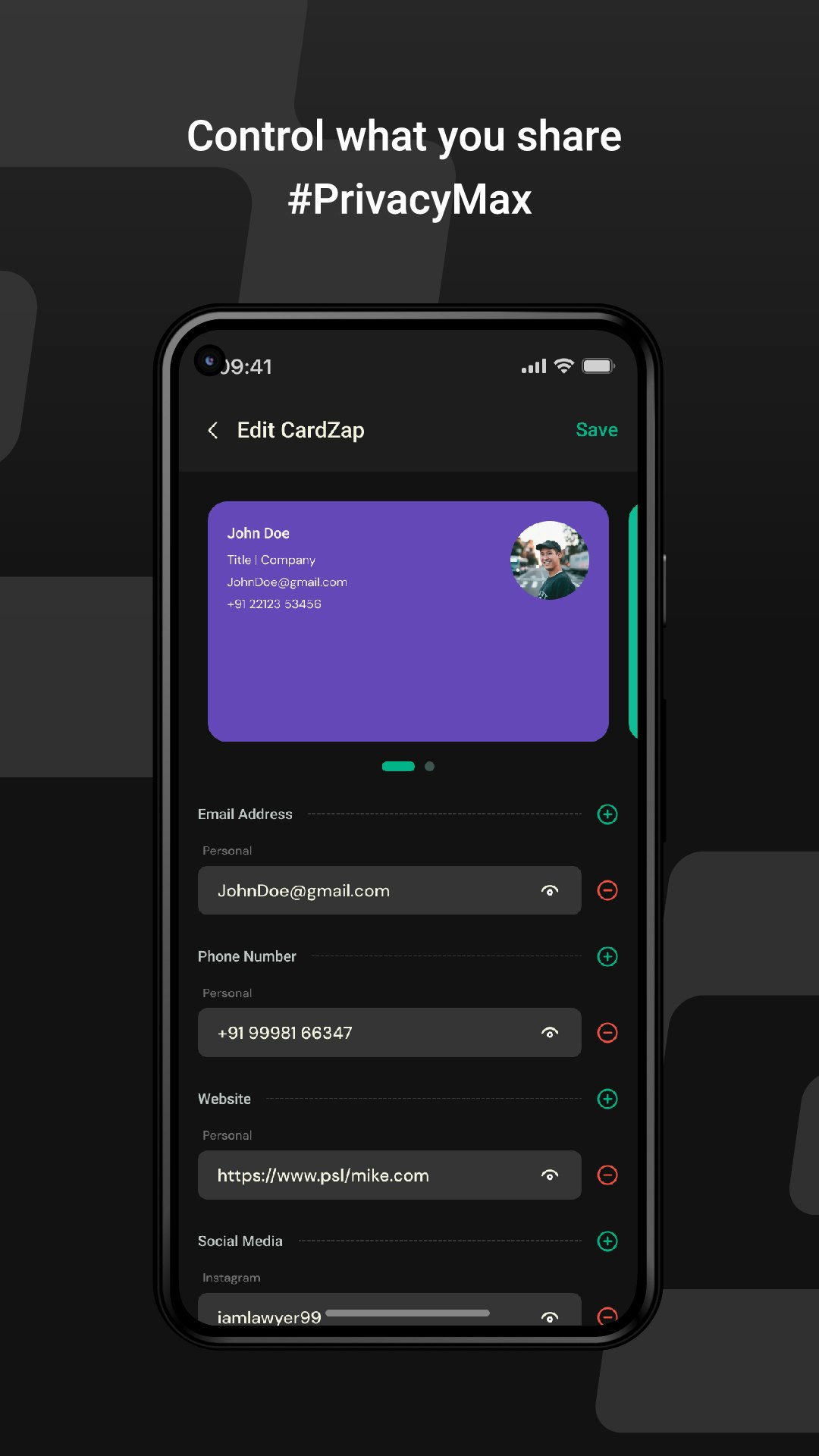Mídia 7 de Cardzap