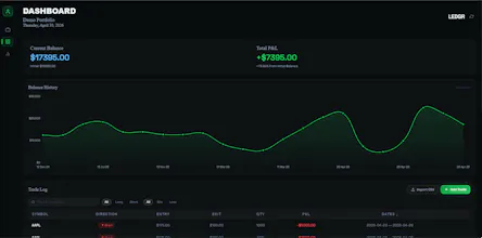 LEDGR Trading Journal gallery image