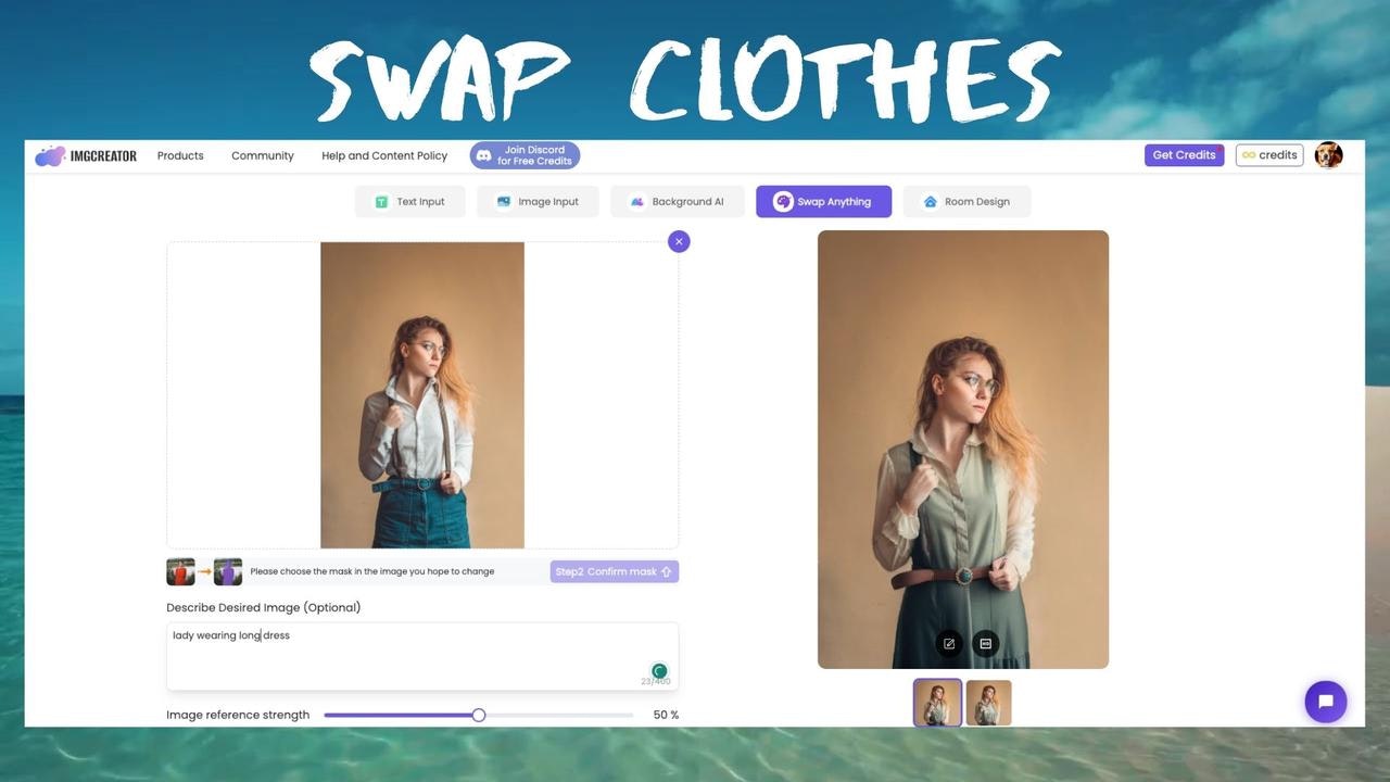 Média Échanger quoi que ce soit - Échangez instantanément des personnes, des vêtements ou des arrière-plans avec l'IA 2