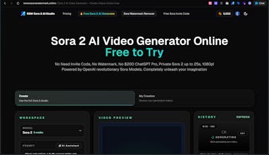 RSW Sora 2 AI Studio gallery image