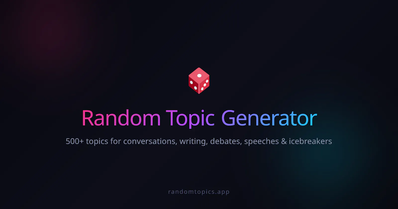 Random Topics screenshot 1